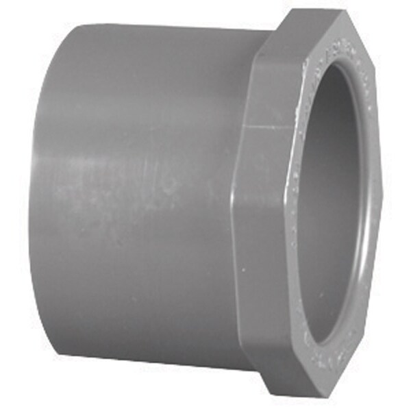 Charlotte Pipe And Foundry Charlotte Pipe Schedule 80 1 in. Spigot X 1/2 in. D Slip PVC Reducer Bushing 1 pk PVC 08107 1400 - main